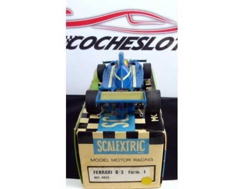 Ferrari B3 F1 AZUL	CON CAJA E INSTRUCCIONES	1975 REF.	4052	EXIN