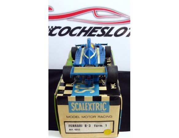 Ferrari B3 F1 AZUL	CON CAJA E INSTRUCCIONES	1975 REF.	4052	EXIN