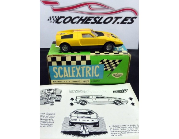 Mercedes Wankel C-111 AMARILLO	 VERDE CON CAJA E INSTRUCCIONES	1970 REF.	C-44	EXIN