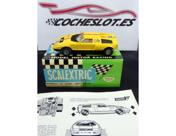 Mercedes Wankel C-111 AMARILLO	 VERDE CON CAJA E INSTRUCCIONES	1970 REF.	C-44	EXIN
