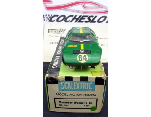 Mercedes Wankel C-111	 VERDE CON CAJA E INSTRUCCIONES 1970	REF.	C-44	EXIN