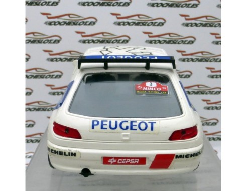 PEUGEOT 306 CEPSA BLANCO-AZUL 1996 REF. 50122 NINCO