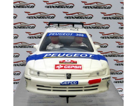 PEUGEOT 306 CEPSA BLANCO-AZUL 1996 REF. 50122 NINCO