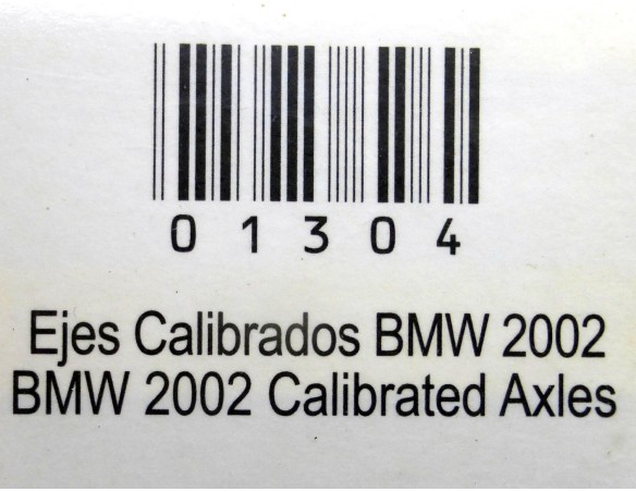 EJES CALIBRADOS BMW 2002 SPIRIT