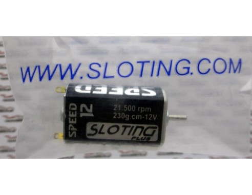 MOTOR SPEED 12.BLACK POINT REF.SP090012 SLOTING PLUS