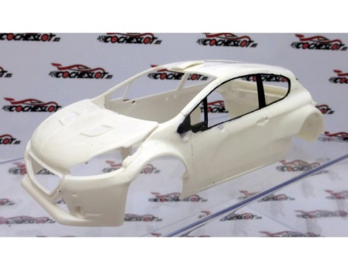 PEUGEOT 208 RALLY WHITE RACING KIT AW REF.SC6149 SCALEAUTO