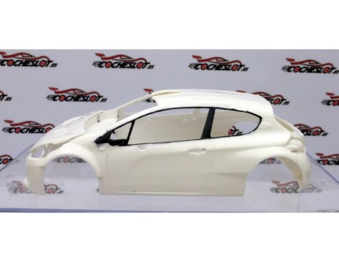 PEUGEOT 208 RALLY WHITE RACING KIT AW REF.SC6149 SCALEAUTO