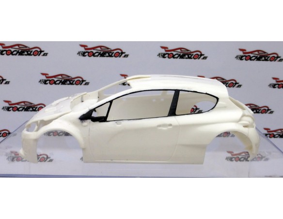 PEUGEOT 208 RALLY WHITE RACING KIT AW REF.SC6149 SCALEAUTO