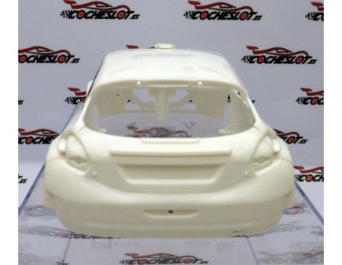 PEUGEOT 208 RALLY WHITE RACING KIT AW REF.SC6149 SCALEAUTO