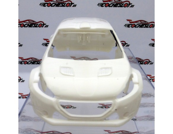 PEUGEOT 208 RALLY WHITE RACING KIT AW REF.SC6149 SCALEAUTO