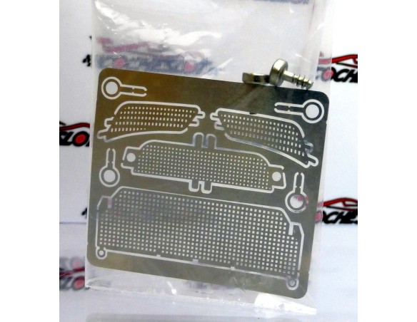 PEUGEOT 208 RALLY WHITE RACING KIT AW REF.SC6149 SCALEAUTO