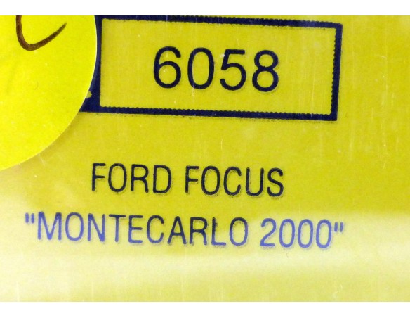 FORD FOCUS MONTECARLO 2000 SAINZ-MOYA REF.6058 TECNITOYS