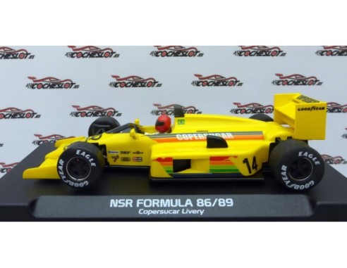 FORMULA 86/89 FITTIPALDI COPERSUCAR LIVERY Nº14 REF.0328IL NSR