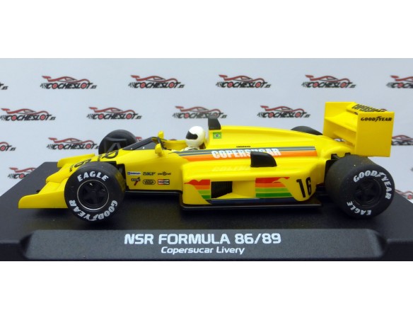 FORMULA 86/89 FITTIPALDI COPERSUCAR LIVERY Nº16 REF.0329IL NSR