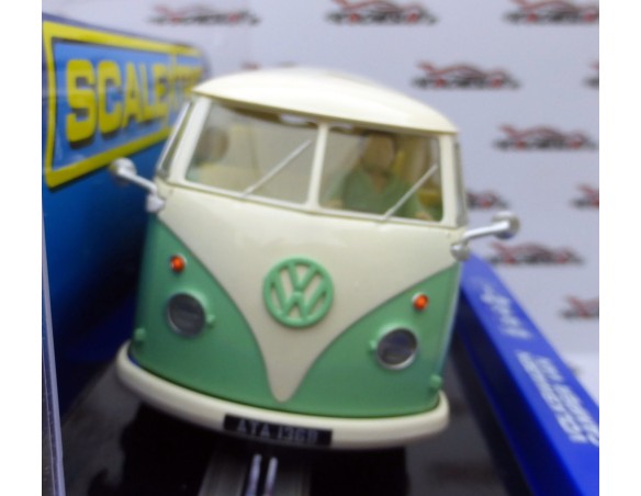 VOLKSWAGEN CAMPER VAN GREEN/BEIGE REF.C3760 SUPERSLOT