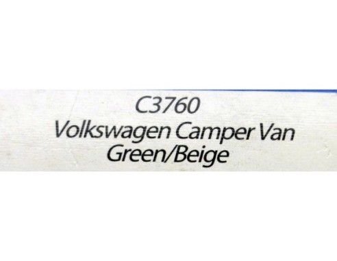 VOLKSWAGEN CAMPER VAN GREEN/BEIGE REF.C3760 SUPERSLOT