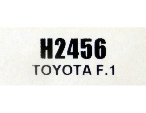 TOYOTA FORMULA 1 REF.H2456 SUPERSLOT