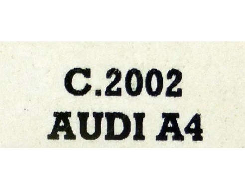 AUDI A 4 REF.C2002 SUPERSLOT