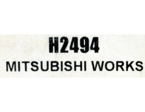 MITSUBISHI WORKS REF.h2494 SUPERSLOT