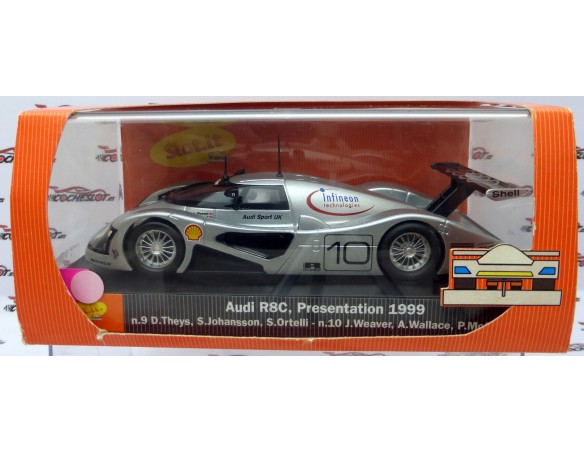 AUDI R8C 1999 PRESS PRESENTATION Nº10 REF.SICA01d SLOT.IT