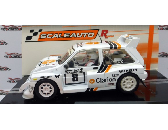MG METRO 6R4 CLARION 1000 LAKES 1986 R-VERSION REF.SC6153R SCALEAUTO