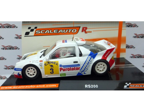 FORD RS 200 Gr.B PUROLATOR Nº3 CARLOS SAINZ RACING AW REF.SC6185R SCALEAUTO