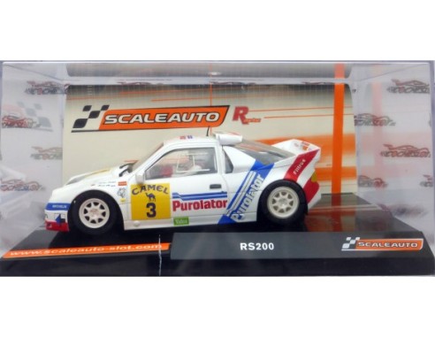 FORD RS 200 Gr.B PUROLATOR Nº3 CARLOS SAINZ RACING AW REF.SC6185R SCALEAUTO