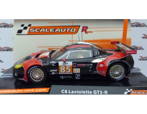 SPYKER C8 LA VIOLETTE GT2R 24H SPA 2008 Nº85 REF.SC6075R SCALEAUTO