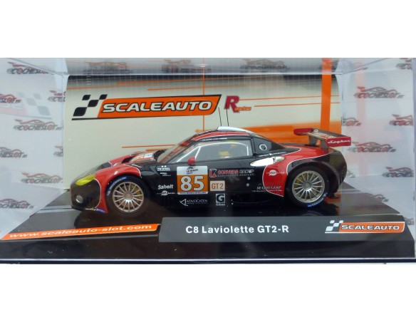 SPYKER C8 LA VIOLETTE GT2R 24H SPA 2008 Nº85 REF.SC6075R SCALEAUTO