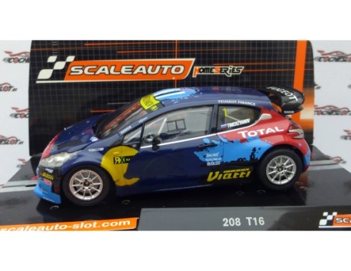PEUGEOT 208 W RX BARCELONA 2014 Nº1 REF.SC-6159 HOME SCALEAUTO