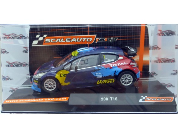PEUGEOT 208 W RX BARCELONA 2014 Nº1 REF.SC-6159 HOME SCALEAUTO