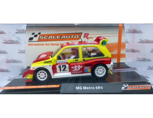 MG METRO 6R4 R-VERSION AW 33 EXPORT TOUR DE CORSE 1986 REF.SC-6177R SCALEAUTO