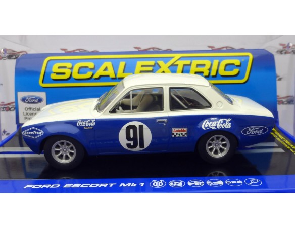 FORD ESCORT MK1 1970 COCA COLA CALDER PARK REF.C3672 SUPERSLOT