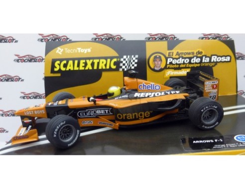 ORANGE ARROWS F1 PEDRO DE LA ROSA FIRMADO TECNITOYS