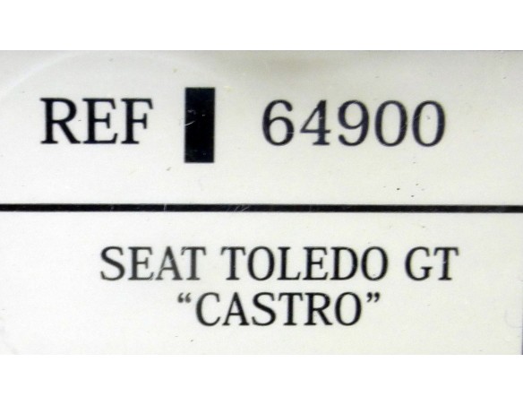 SEAT TOLEDO GT “CASTRO” REF.64900 SCX