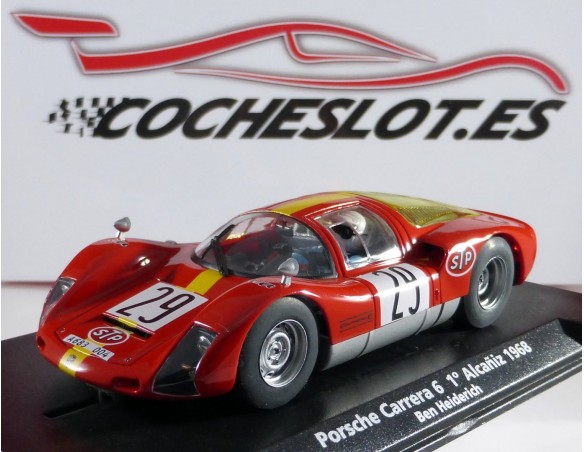 PORSCHE CARRERA 6 1º ALCAÑIZ 1968 A1604 REF.88213  FLY