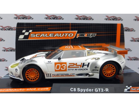 SPYKER C8 SPYDER GT2 R ITD MASTER SLOT 2016 REF.SC6124 SCALEAUTO