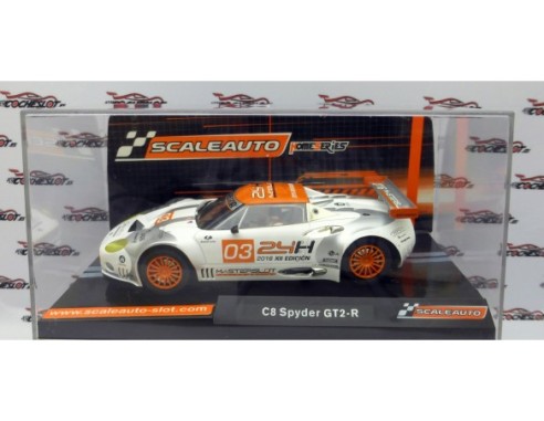 SPYKER C8 SPYDER GT2 R ITD MASTER SLOT 2016 REF.SC6124 SCALEAUTO