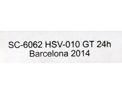 HSV - 010 GT24H BARCELONA 2014 RF.SC6062 SCALEAUTO