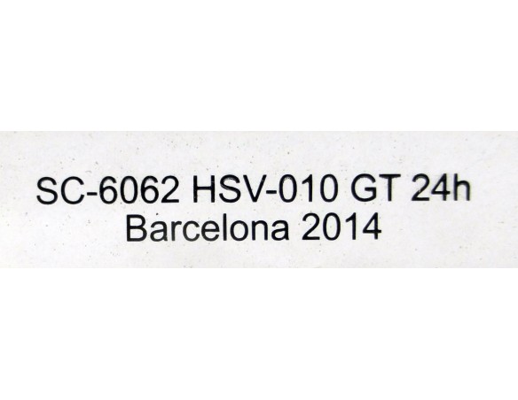HSV - 010 GT24H BARCELONA 2014 RF.SC6062 SCALEAUTO