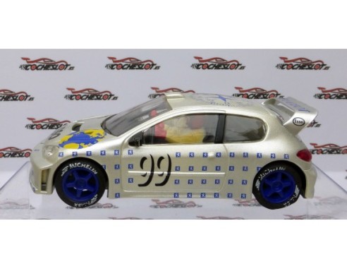 PEUGEOT 206 WRC SILVER REF.60250 TECNITOYS