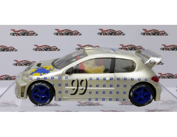 PEUGEOT 206 WRC SILVER REF.60250 TECNITOYS