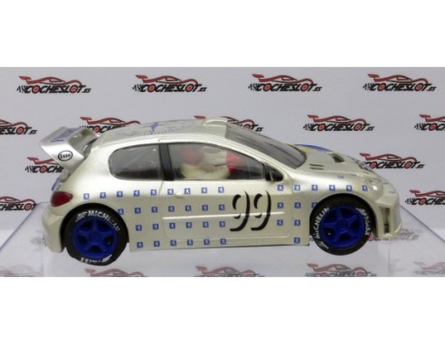 PEUGEOT 206 WRC SILVER REF.60250 TECNITOYS