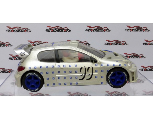PEUGEOT 206 WRC SILVER REF.60250 TECNITOYS