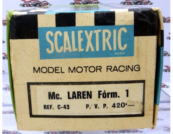 Mc Laren F1 1970 AZUL CON CAJA  REF. C-43 EXIN