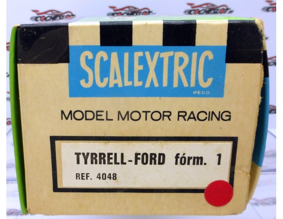 TYRRELL FORD F1 ROJO CON CAJA REF.4048 EXIN