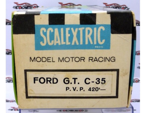 FORD GT AMARILLO CON CAJA REF.C35 EXIN