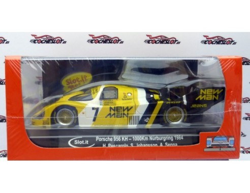 PORSCHE 956 KH Nº7 NURBURGRING 1000 KM 1984 SENNA REF.CA09m SLOT.IT