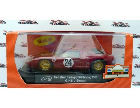 ALAN MANN RACING GT40 Nº24 SEBRING 1966 REF.CA18a