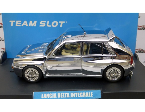 LANCIA DELTA HF INTEGRALE “ CROMO “ REF.11201 TEAM SLOT